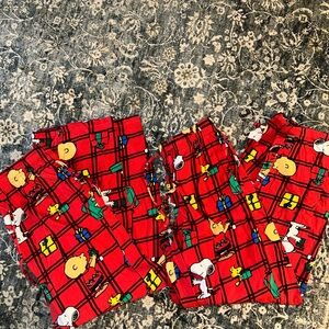 Bundle Red Peanuts Pajamas